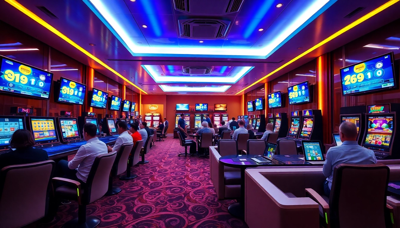 Experience thrilling online gaming with hit789 in a luxurious setting.