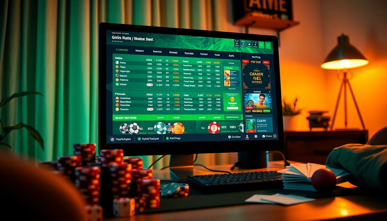 Explore güvenilir bahis siteleri with an engaging online betting interface.