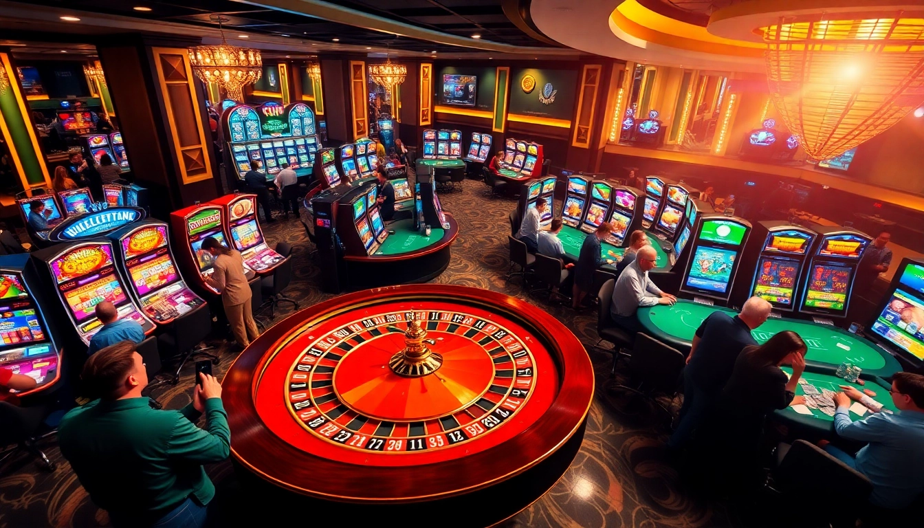 Experience thrilling gameplay at https://vu88.win/ with vibrant casino tables and exciting slot machines.