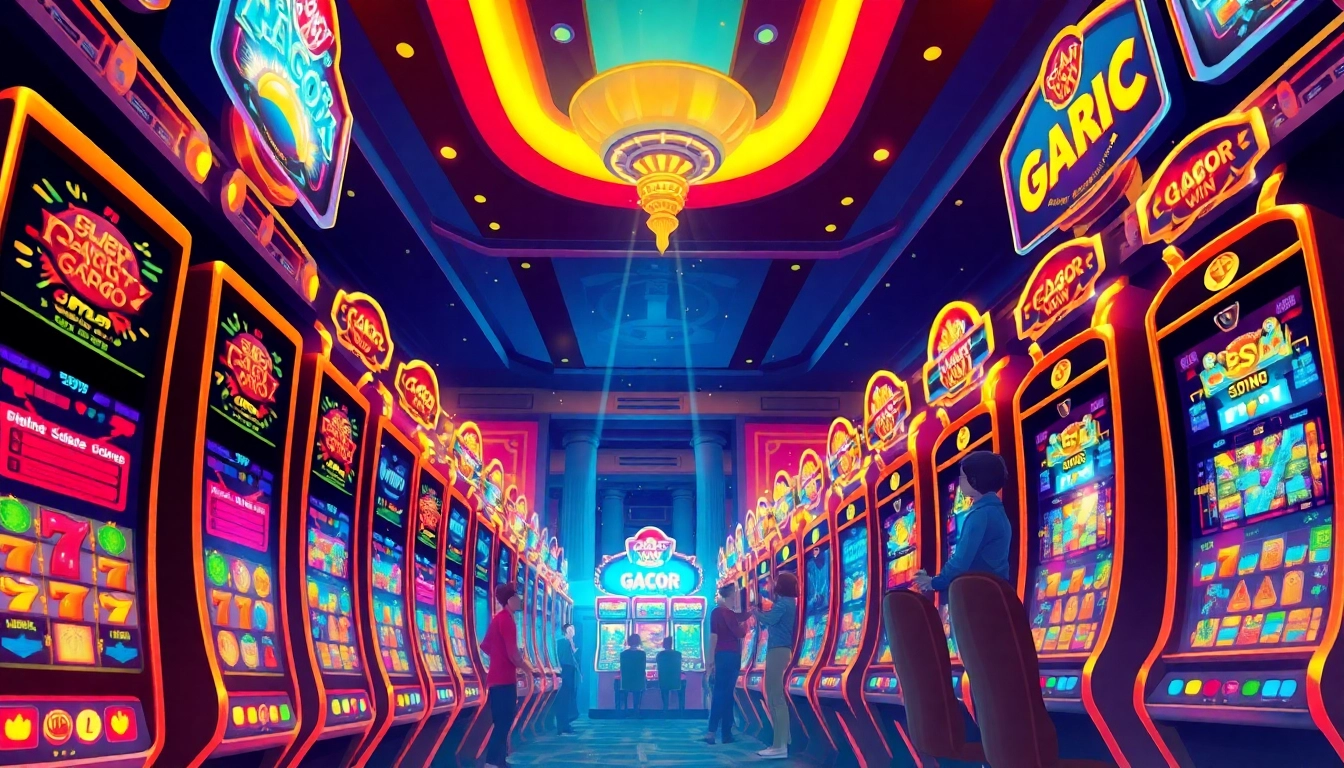 Experience the thrill of casino life with slot gacor machines celebrating big wins this weekend!